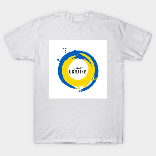 Support Ukraine T-Shirt by Atom139